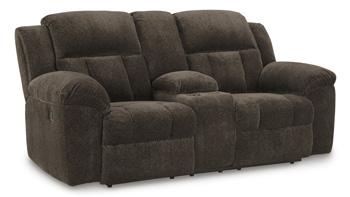 Frohn Reclining Loveseat with Console - Tony’s Furniture Store & Linen (GA) - Multi Location