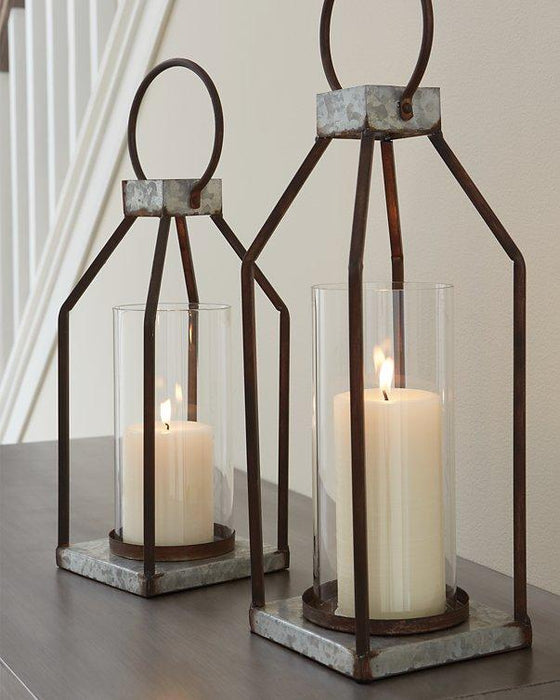 Diedrick Lantern (Set of 2) - Tony’s Furniture Store & Linen (GA) - Multi Location