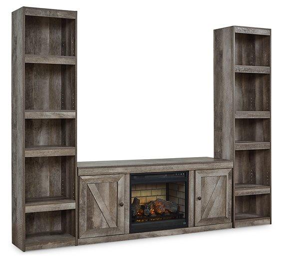 Wynnlow 3-Piece Entertainment Center with Electric Fireplace - Tony’s Furniture Store & Linen (GA) - Multi Location