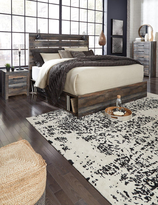 Drystan Bed with 4 Storage Drawers - Tony’s Furniture Store & Linen (GA) - Multi Location