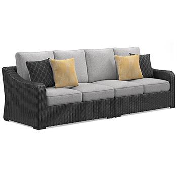 Beachcroft 2-Piece Outdoor Loveseat with Cushion - Tony’s Furniture Store & Linen (GA) - Multi Location