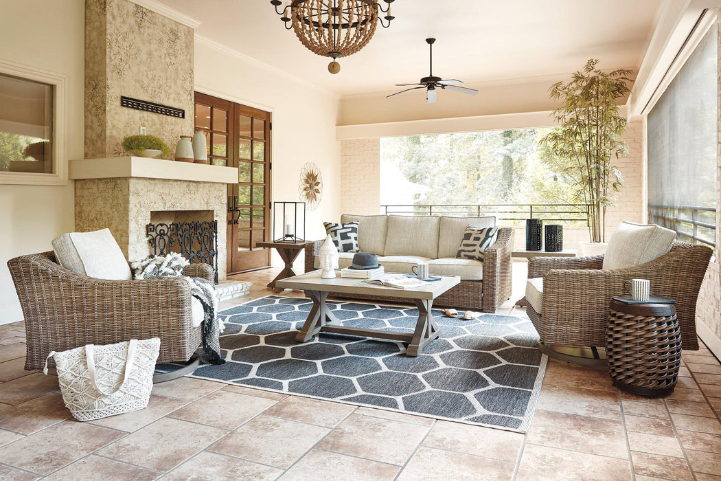 Beachcroft Outdoor Seating Set - Tony’s Furniture Store & Linen (GA) - Multi Location