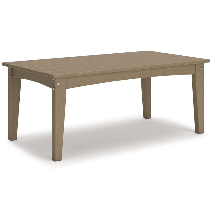 Hyland wave Outdoor Coffee Table - Tony’s Furniture Store & Linen (GA) - Multi Location