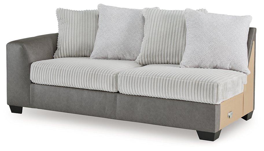 Clairette Court Sectional with Chaise - Tony’s Furniture Store & Linen (GA) - Multi Location
