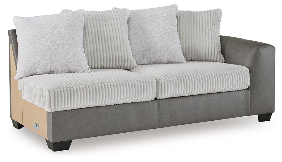 Clairette Court Sectional with Chaise - Tony’s Furniture Store & Linen (GA) - Multi Location