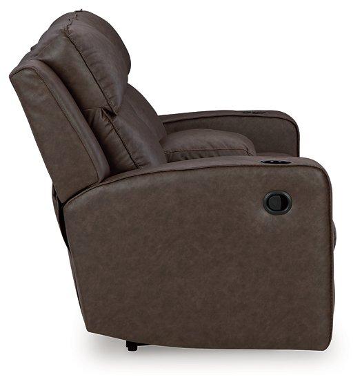 Lavenhorne Reclining Loveseat with Console - Tony’s Furniture Store & Linen (GA) - Multi Location