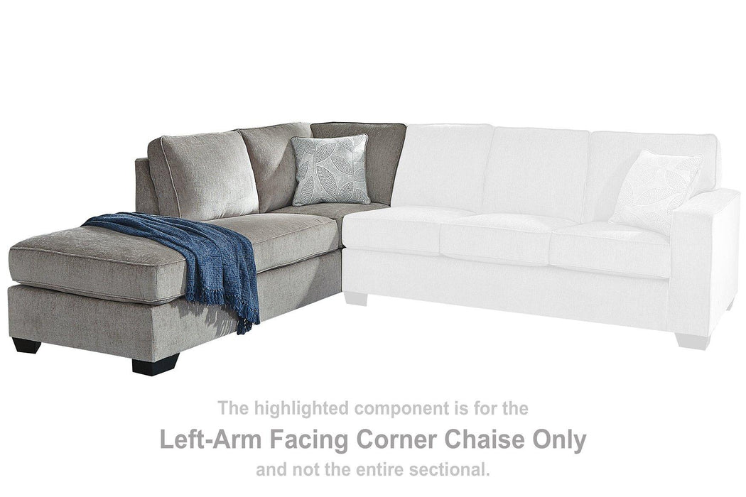 Altari 2-Piece Sleeper Sectional with Chaise - Tony’s Furniture Store & Linen (GA) - Multi Location