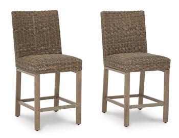 Walton Bridge Outdoor Bar Stool (Set of 2) - Tony’s Furniture Store & Linen (GA) - Multi Location