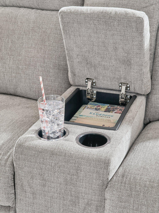 Barnsana Power Reclining Loveseat with Console - Tony’s Furniture Store & Linen (GA) - Multi Location