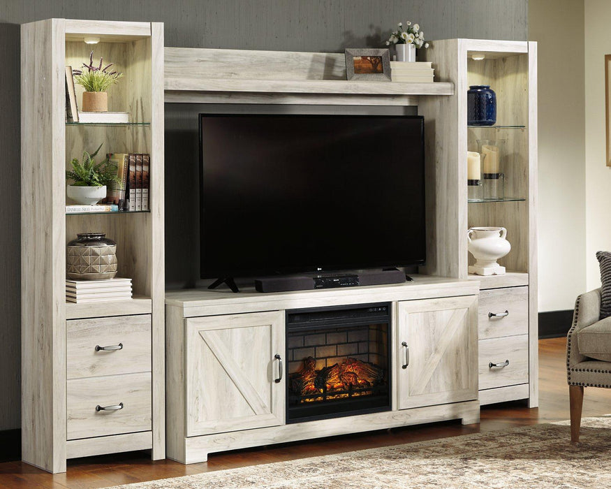 Bellaby 4-Piece Entertainment Center with Electric Fireplace - Tony’s Furniture Store & Linen (GA) - Multi Location