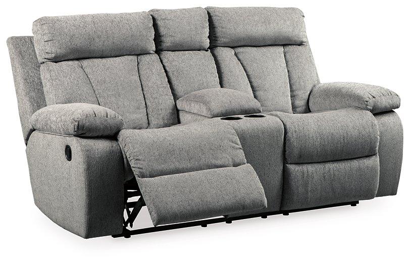 Mitchiner Reclining Loveseat with Console - Tony’s Furniture Store & Linen (GA) - Multi Location
