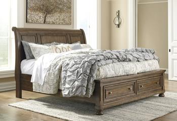 Flynnter Bed with 2 Storage Drawers - Tony’s Furniture Store & Linen (GA) - Multi Location