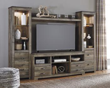 Trinell 4-Piece Entertainment Center - Tony’s Furniture Store & Linen (GA) - Multi Location