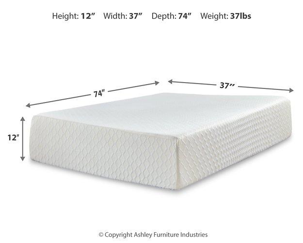 Chime 12 Inch Memory Foam Mattress in a Box - Tony’s Furniture Store & Linen (GA) - Multi Location