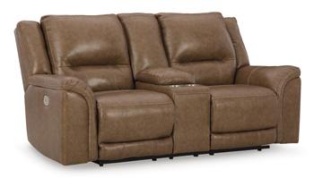 Trasimeno Power Reclining Loveseat with Console - Tony’s Furniture Store & Linen (GA) - Multi Location
