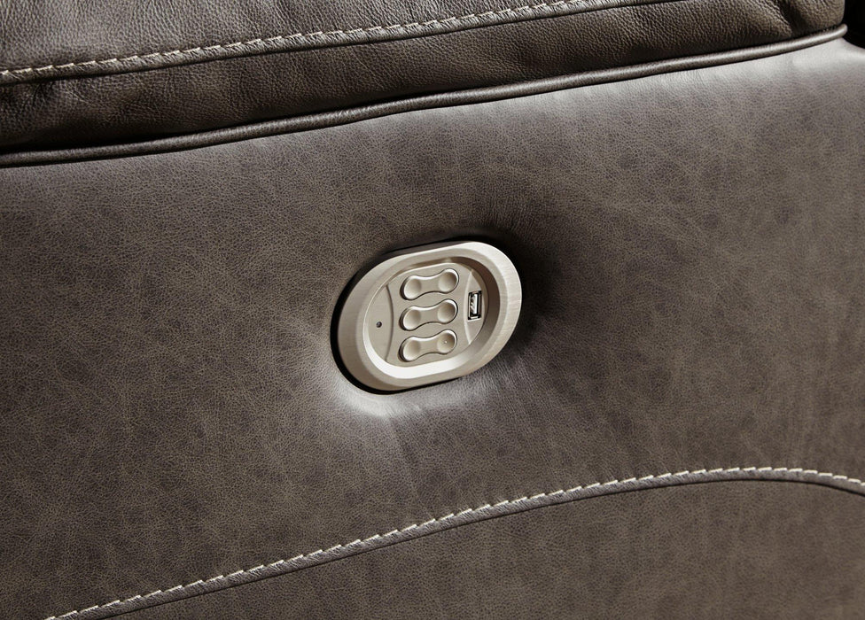 Wurstrow Power Reclining Loveseat with Console - Tony’s Furniture Store & Linen (GA) - Multi Location