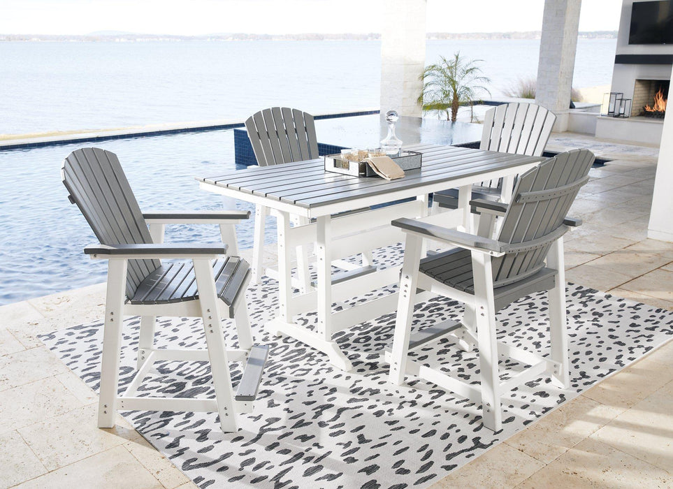 Transville Outdoor Dining Set - Tony’s Furniture Store & Linen (GA) - Multi Location
