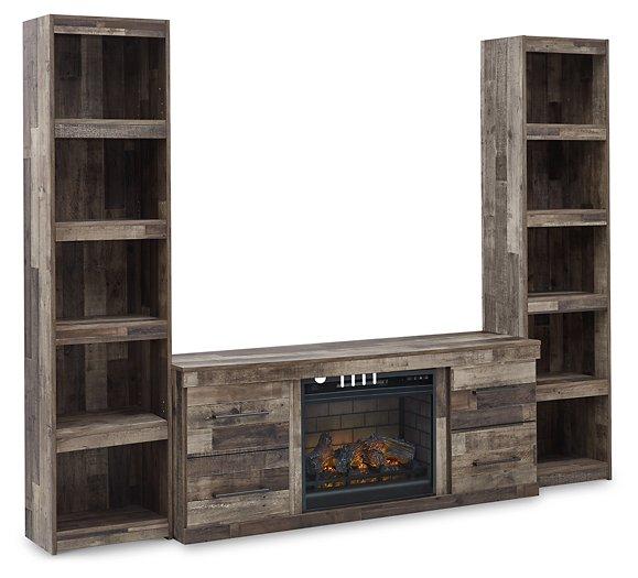 Derekson 3-Piece Entertainment Center with Electric Fireplace - Tony’s Furniture Store & Linen (GA) - Multi Location