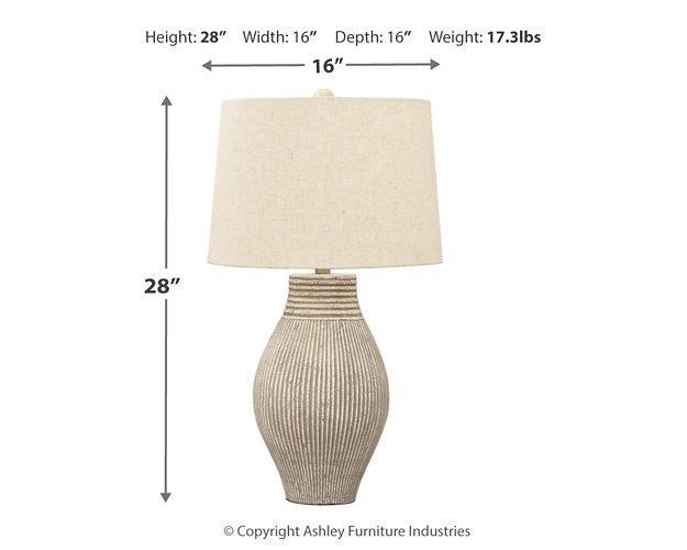 Layal Table Lamp - Tony’s Furniture Store & Linen (GA) - Multi Location