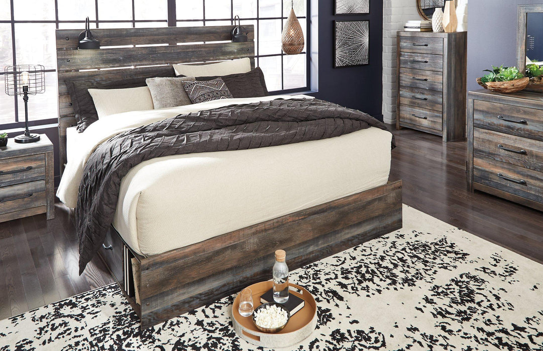 Drystan Bed with 4 Storage Drawers - Tony’s Furniture Store & Linen (GA) - Multi Location