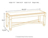 Bolanburg Dining Bench - Tony’s Furniture Store & Linen (GA) - Multi Location