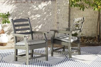 Visola Arm Chair with Cushion (Set of 2) - Tony’s Furniture Store & Linen (GA) - Multi Location
