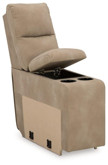 Next-Gen DuraPella Power Reclining Sectional Loveseat with Console - Tony’s Furniture Store & Linen (GA) - Multi Location