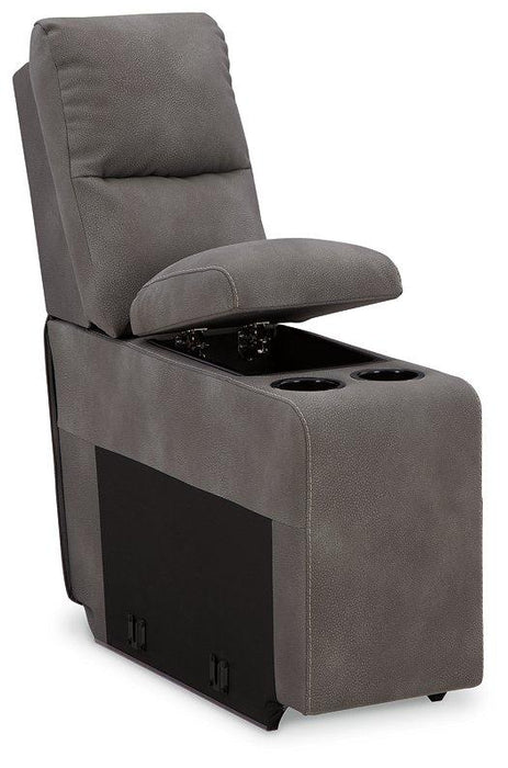 Next-Gen DuraPella Power Reclining Sectional Loveseat with Console - Tony’s Furniture Store & Linen (GA) - Multi Location