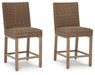 Walton Bridge Outdoor Bar Stool (Set of 2) - Tony’s Furniture Store & Linen (GA) - Multi Location