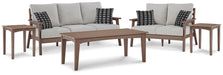 Emmeline Outdoor Seating Set - Tony’s Furniture Store & Linen (GA) - Multi Location