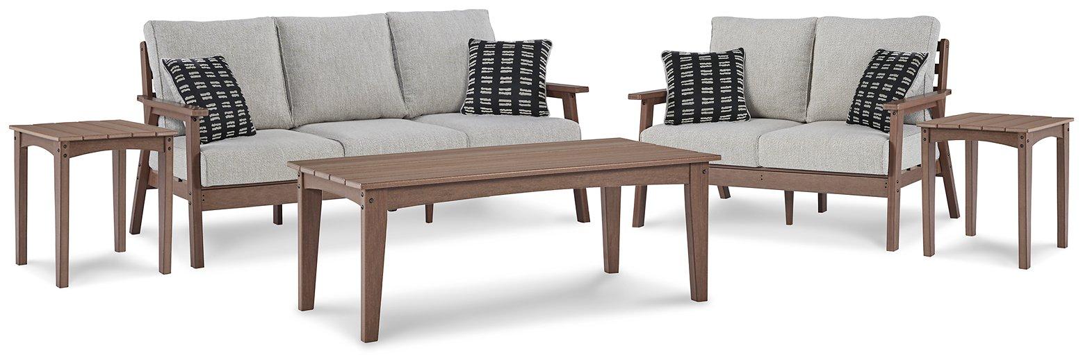 Emmeline Outdoor Seating Set - Tony’s Furniture Store & Linen (GA) - Multi Location