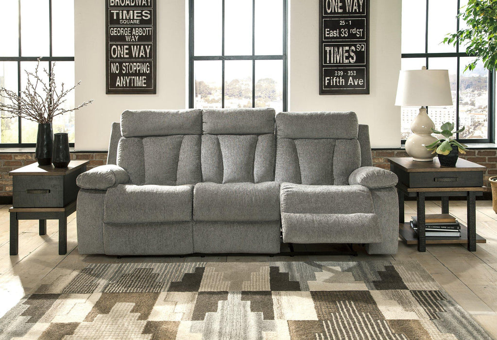Mitchiner Reclining Sofa with Drop Down Table - Tony’s Furniture Store & Linen (GA) - Multi Location