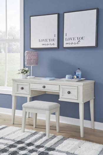 Robbinsdale Vanity with Stool - Tony’s Furniture Store & Linen (GA) - Multi Location