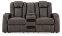 Fyne-Dyme Power Reclining Loveseat with Console - Tony’s Furniture Store & Linen (GA) - Multi Location