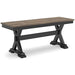 Wildenauer 50" Dining Bench - Tony’s Furniture Store & Linen (GA) - Multi Location