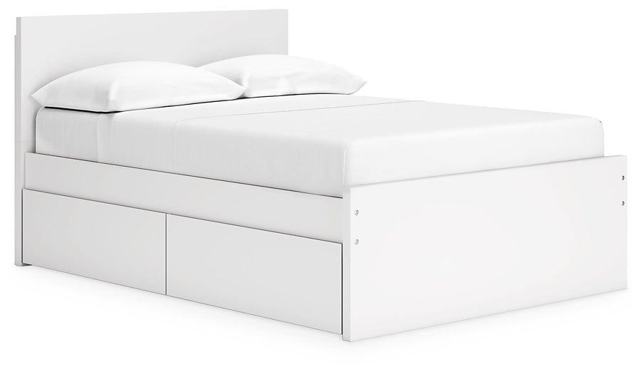 Onita Panel Bed with 2 Side Storage - Tony’s Furniture Store & Linen (GA) - Multi Location
