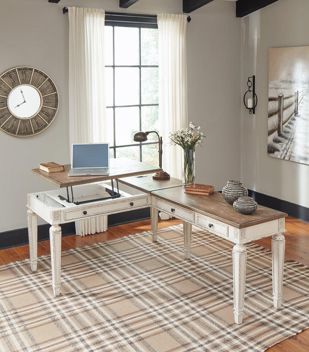 Realyn Home Office Lift Top Desk - Tony’s Furniture Store & Linen (GA) - Multi Location