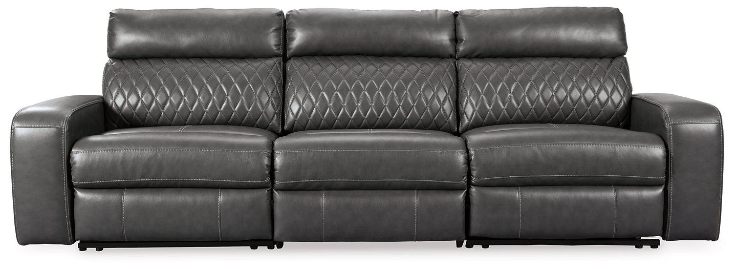 Samperstone Power Reclining Sectional - Tony’s Furniture Store & Linen (GA) - Multi Location