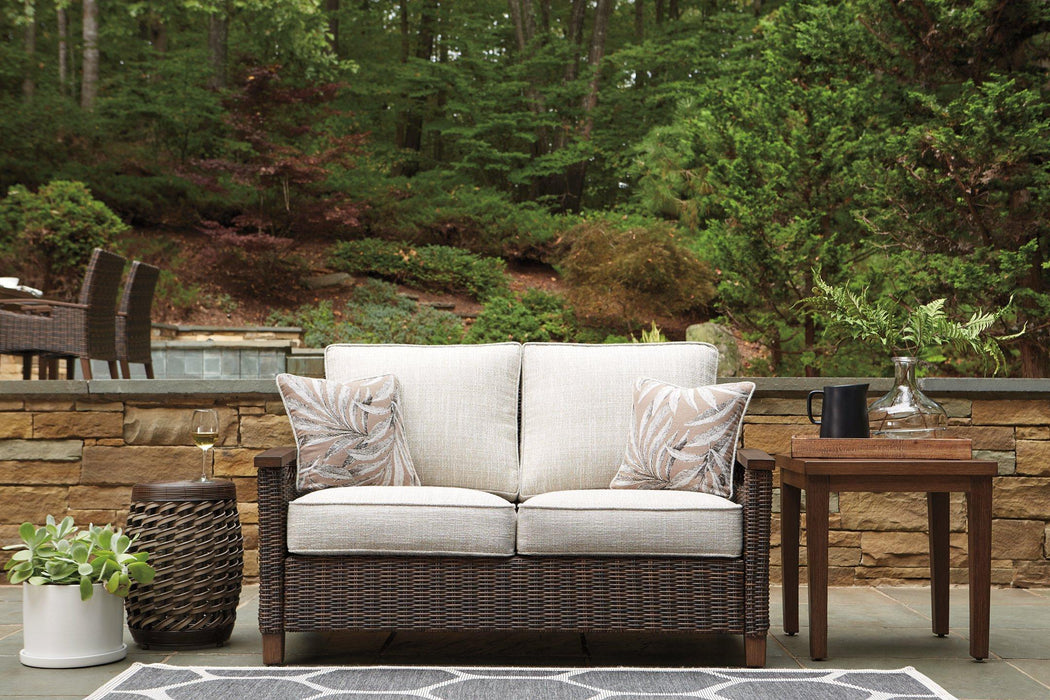 Paradise Trail Loveseat with Cushion - Tony’s Furniture Store & Linen (GA) - Multi Location