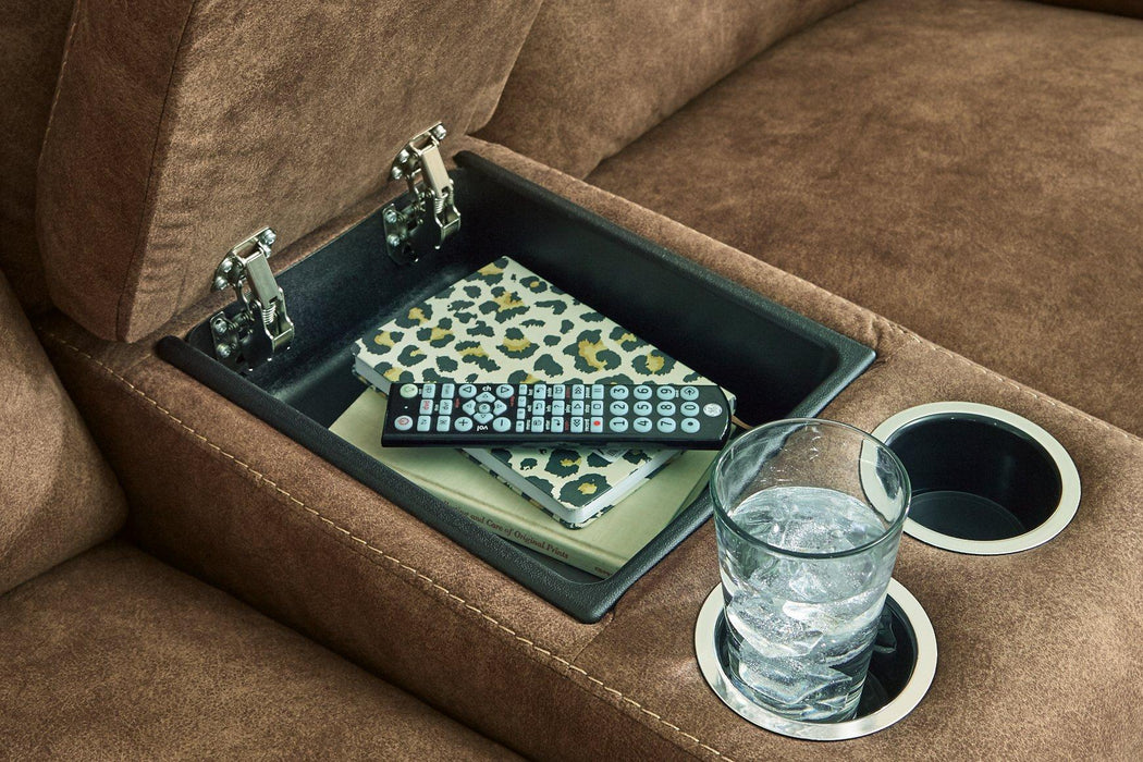 Edenwold Reclining Loveseat with Console - Tony’s Furniture Store & Linen (GA) - Multi Location