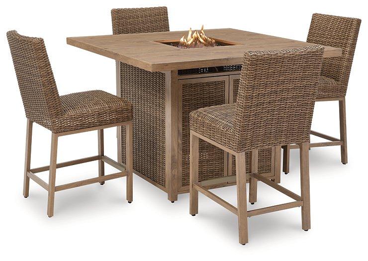 Walton Bridge Outdoor Bar Set - Tony’s Furniture Store & Linen (GA) - Multi Location