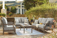 Visola Outdoor Sofa and Loveseat Set - Tony’s Furniture Store & Linen (GA) - Multi Location