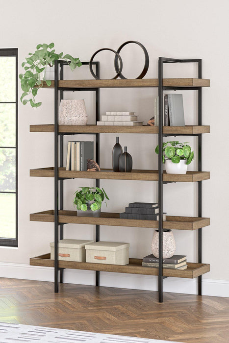 Montia 76" Bookcase - Tony’s Furniture Store & Linen (GA) - Multi Location