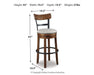 Valebeck Bar Height Bar Stool - Tony’s Furniture Store & Linen (GA) - Multi Location