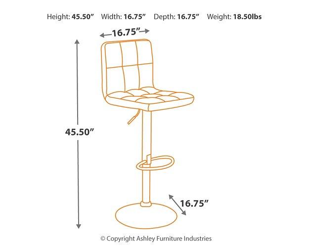 Bellatier Bar Stool Set - Tony’s Furniture Store & Linen (GA) - Multi Location