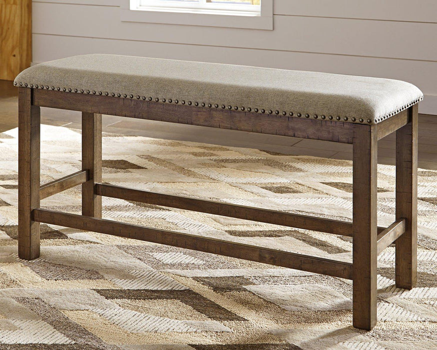 Moriville Counter Height Dining Bench - Tony’s Furniture Store & Linen (GA) - Multi Location