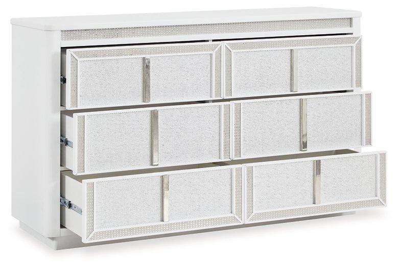 Chalanna Dresser and Mirror - Tony’s Furniture Store & Linen (GA) - Multi Location