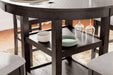 Langwest Counter Height Dining Table and 4 Barstools (Set of 5) - Tony’s Furniture Store & Linen (GA) - Multi Location