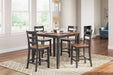 Gesthaven Counter Height Dining Table and 4 Barstools (Set of 5) - Tony’s Furniture Store & Linen (GA) - Multi Location