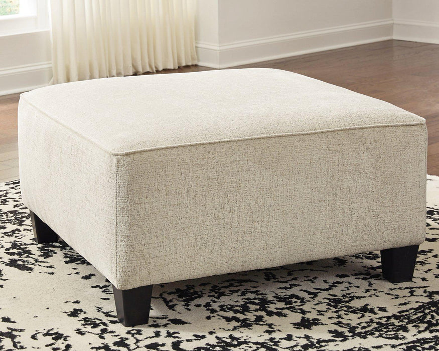 Abinger Oversized Accent Ottoman - Tony’s Furniture Store & Linen (GA) - Multi Location